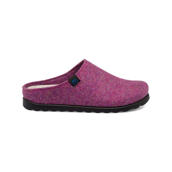 Pantofole rosa in tessuto da donna con sottopiede anti-shock Fly Flot, Ciabatte Donna, SKU p411000314, Immagine 0